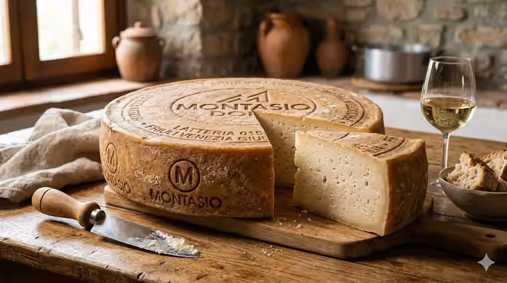 Montasio DOP cheese