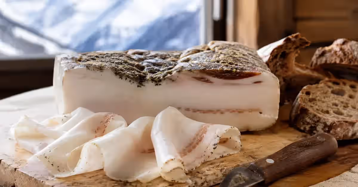 Lardo di Arnad DOP Aosta Valley