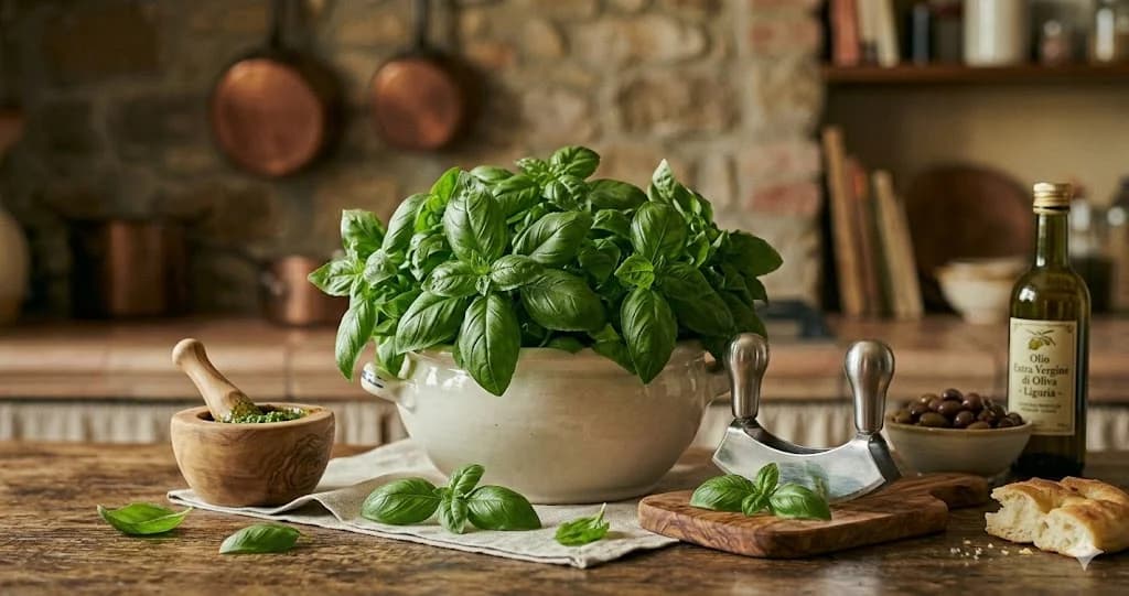 Basilico Genovese DOP Liguria 1