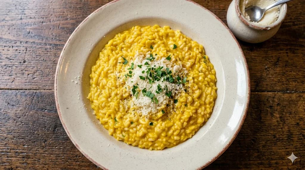 Risotto alla milanese tradizionale 1