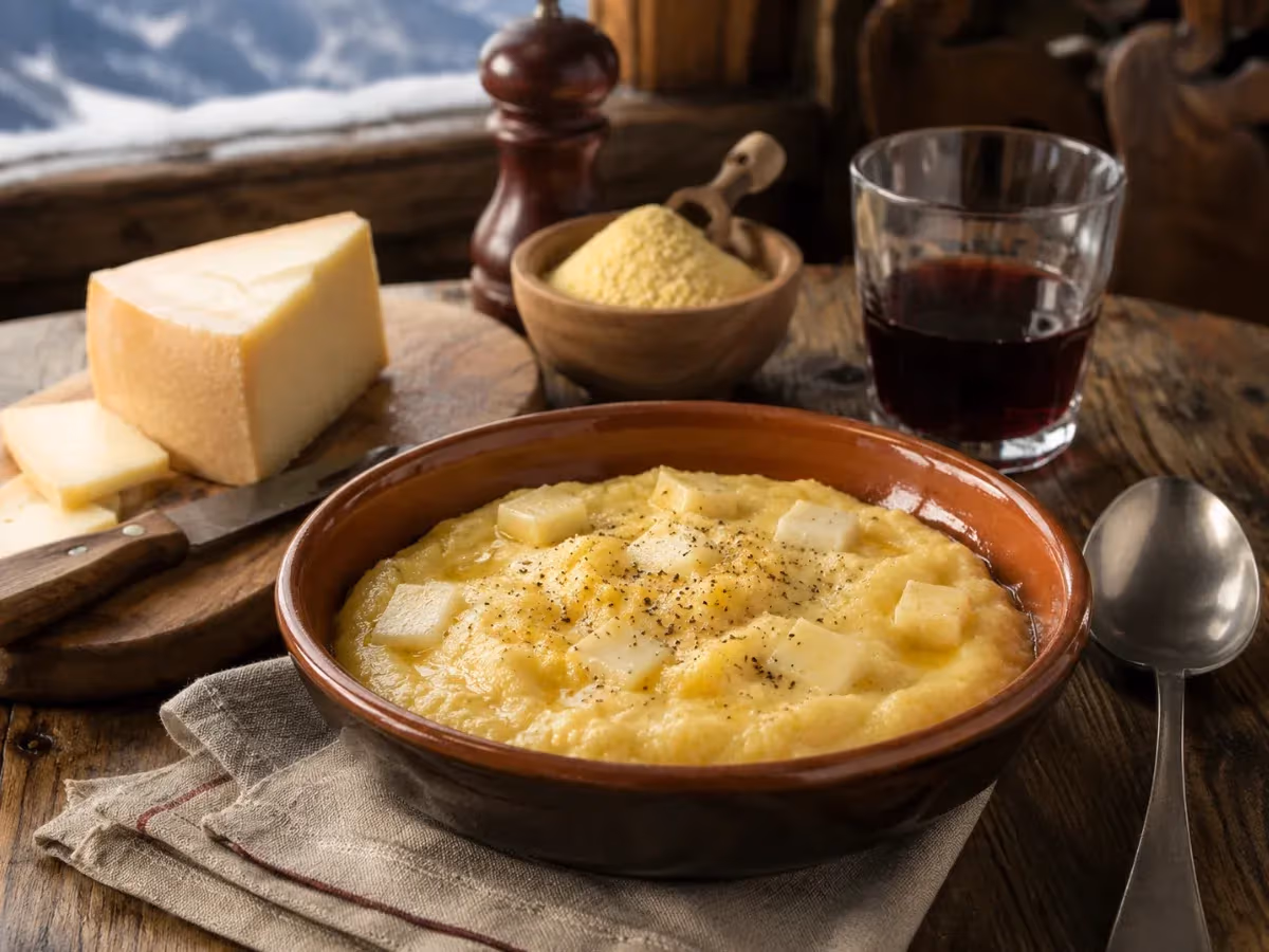 Polenta concia valdostana 8