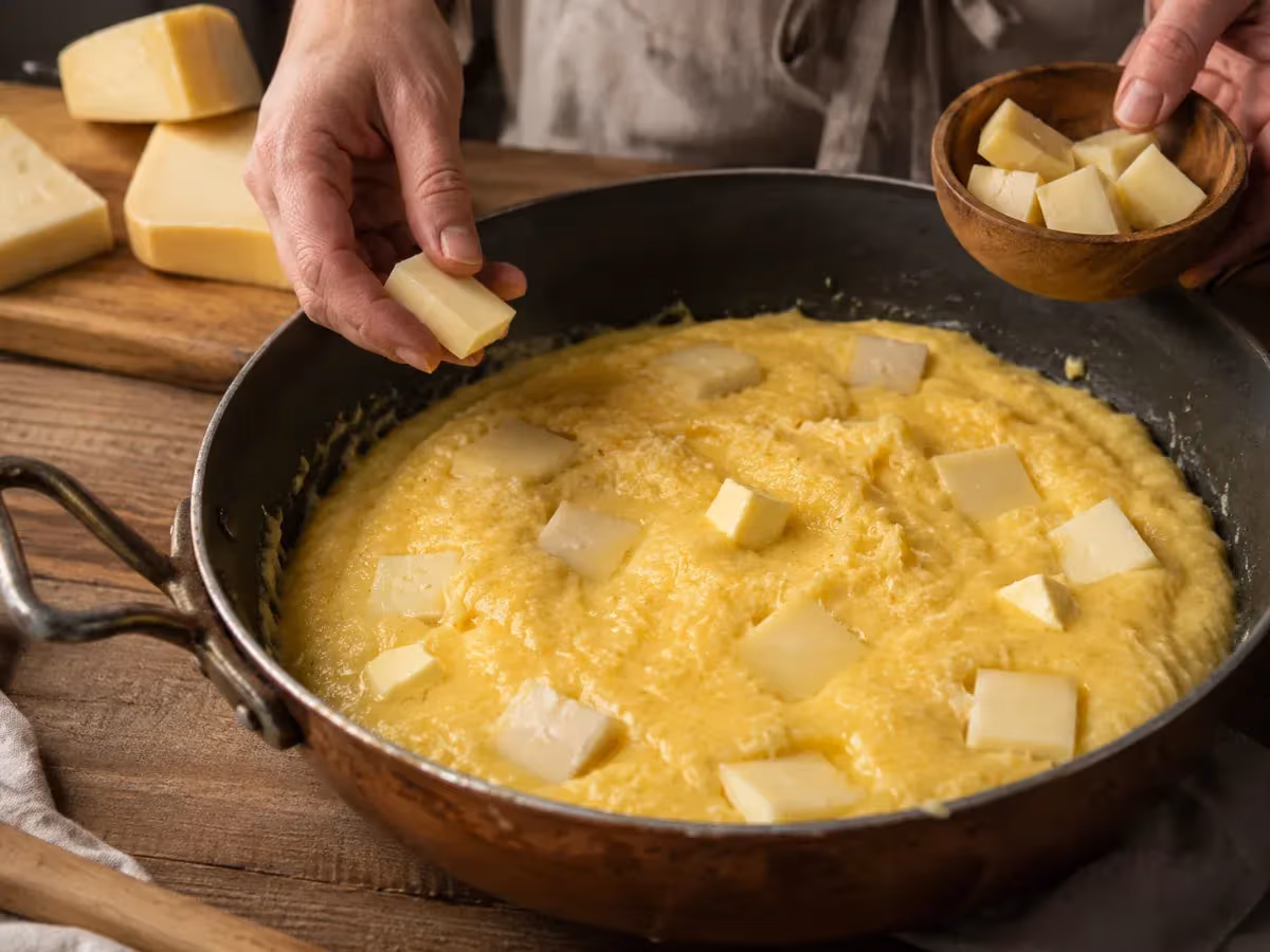 Polenta concia valdostana 4